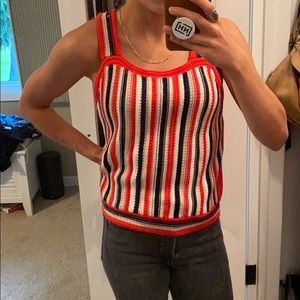 Stripped Tank Top
